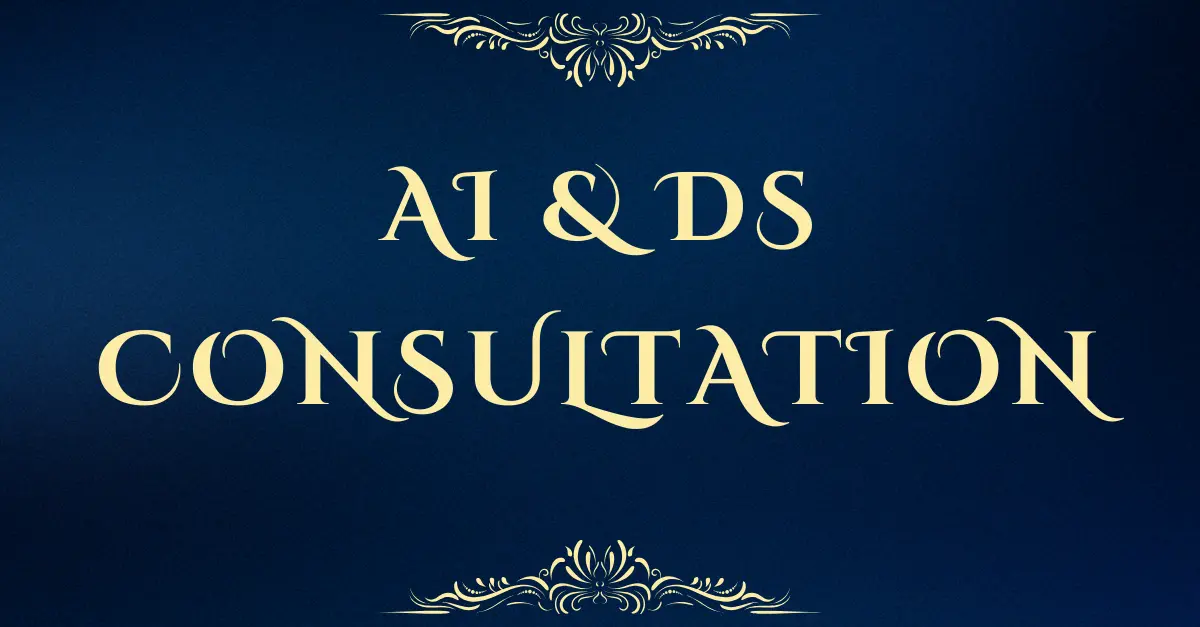 AI & DS Consultation